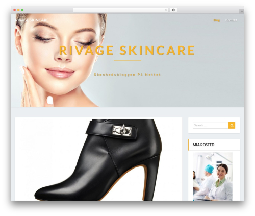 Lighthouse WordPress theme - rivage-skincare.dk