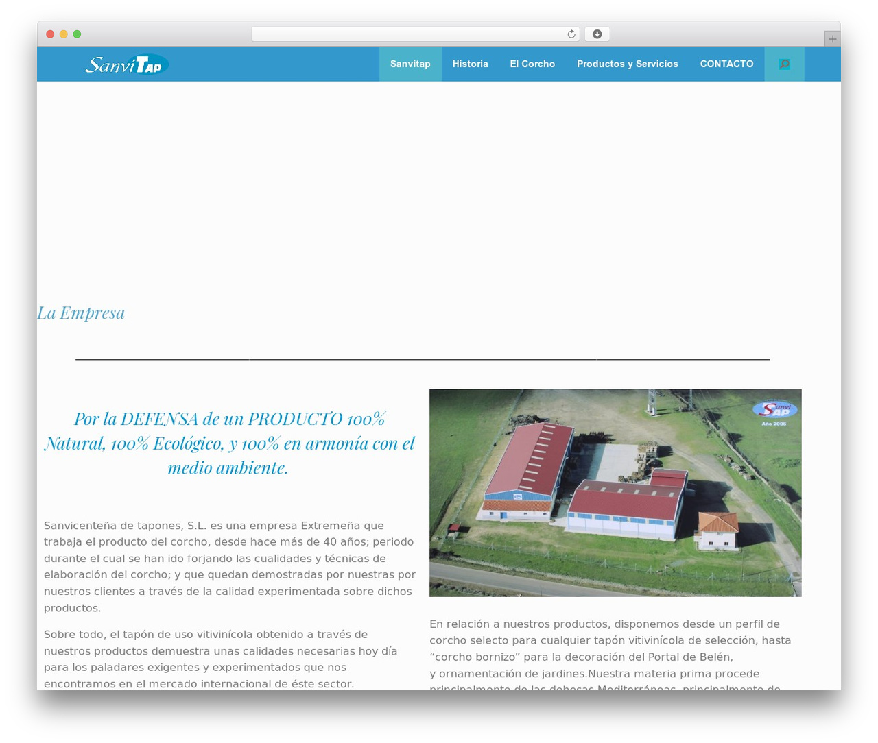 Vantage WordPress theme - sanvitap.com