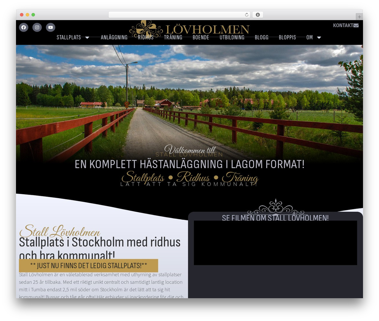WordPress theme Hello Elementor - lovholmen.se