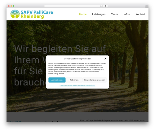 WordPress theme WEBWOK - pallicare-rheinberg.de