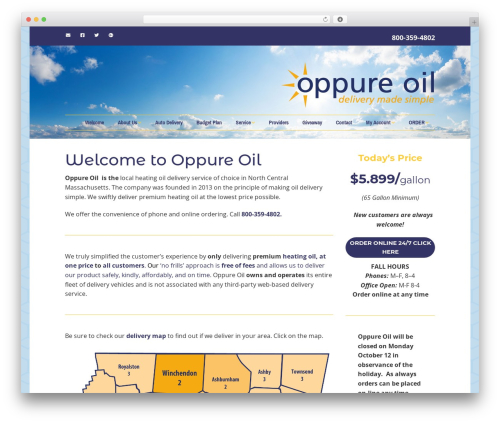 Droplet pbd WordPress plugin - oppureoil.com