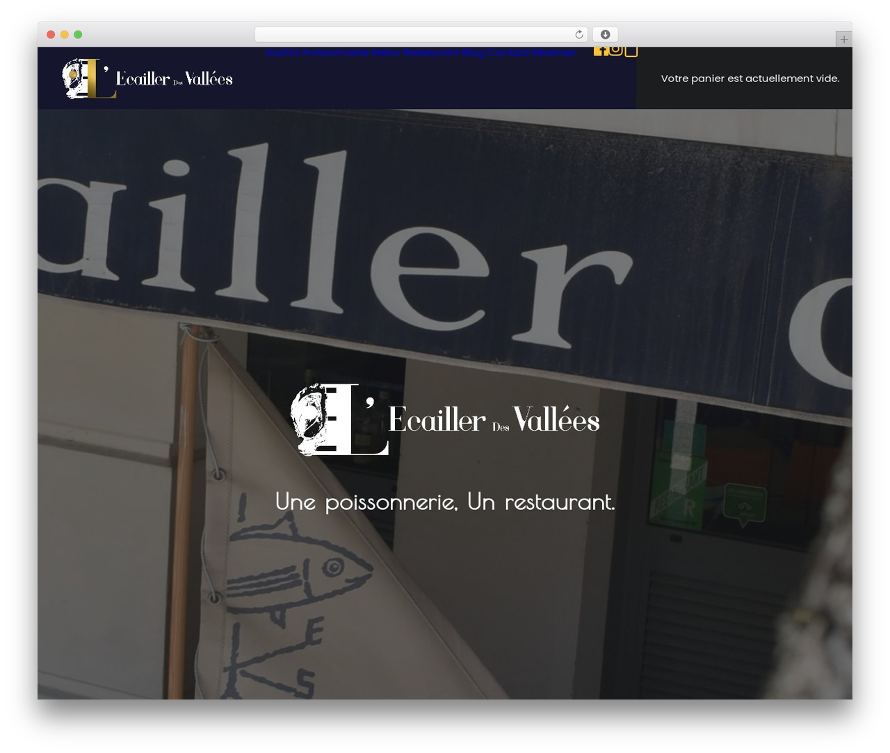 WordPress website theme Uncode - ecailler-des-vallees.com