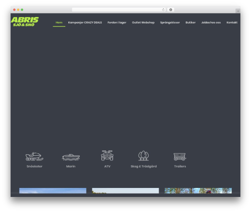 Abris best WordPress theme - abris.se