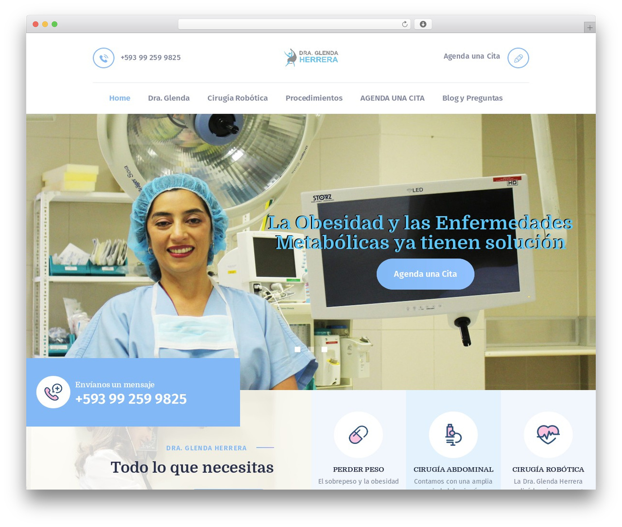 Angela WordPress theme - draglendaherrera.com
