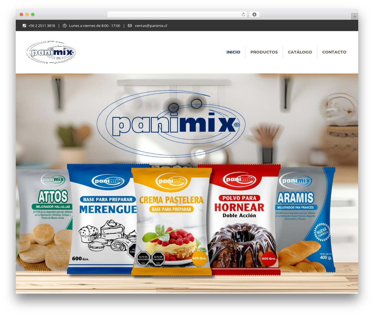 Bakery premium WordPress theme - panimix.cl Bakery premium WordPress theme - panimix.cl