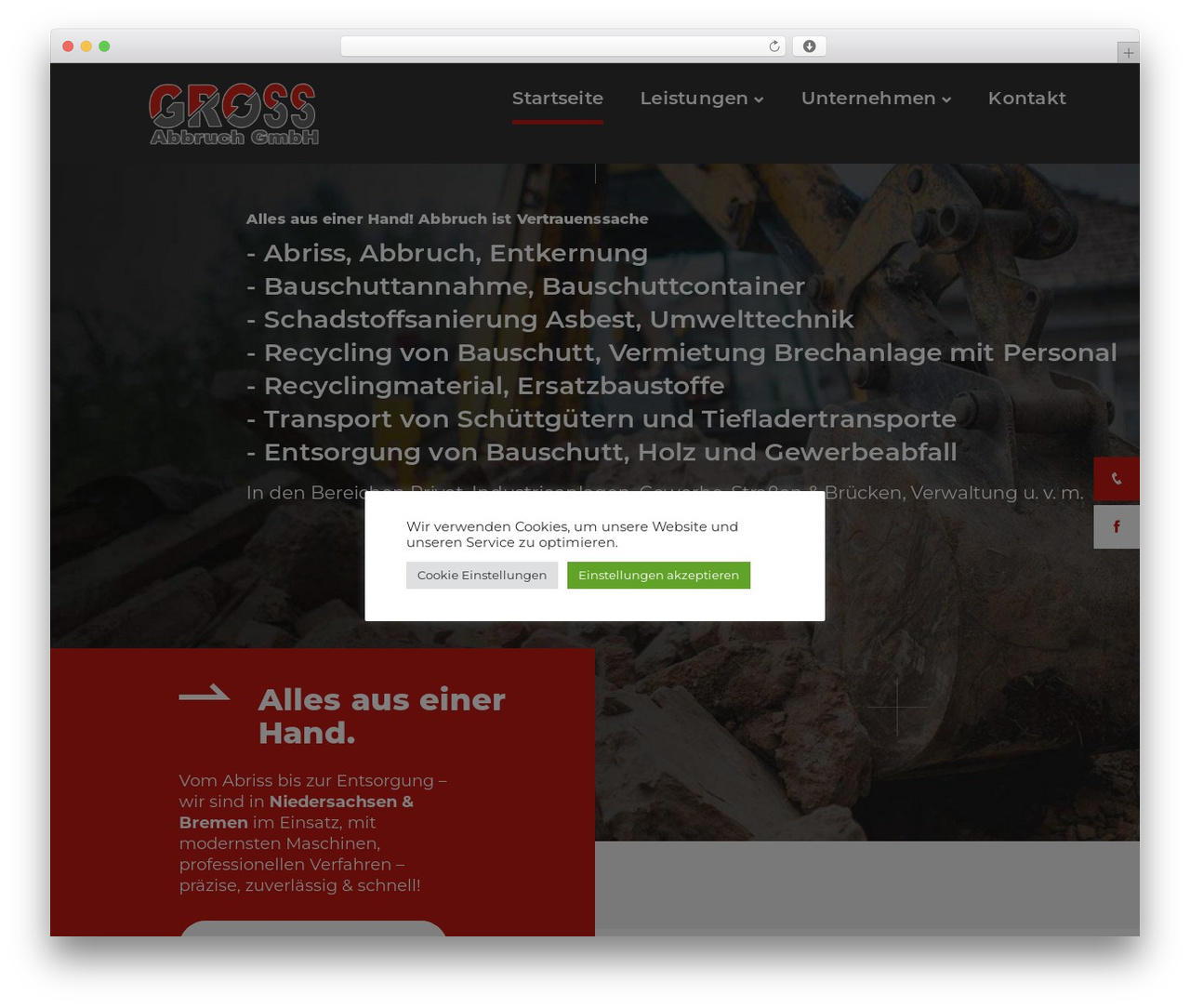 Bauer WP theme - gross-abbruch.de Bauer WP theme - gross-abbruch.de