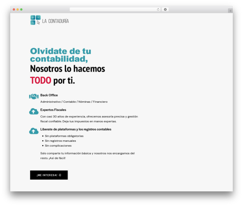 Best WordPress theme Softic - lacontaduria.com
