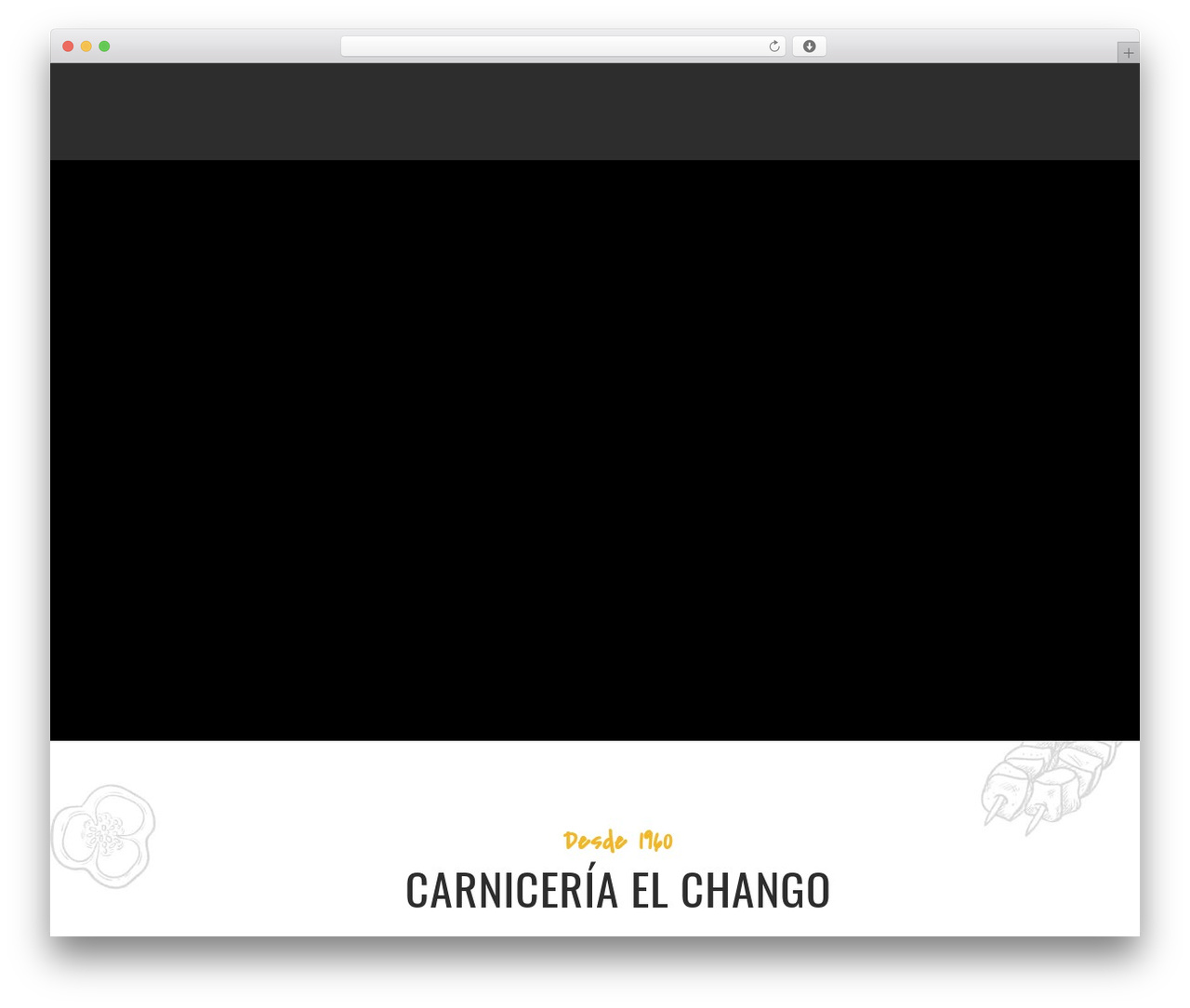 Carne WordPress theme - carniceriaelchango.com Carne WordPress theme - carniceriaelchango.com