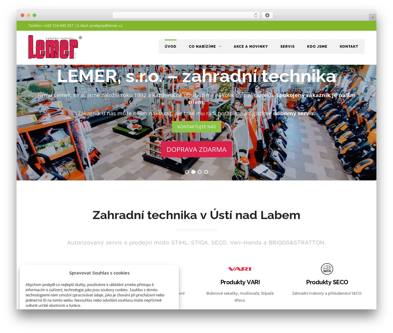 Child theme WordPress theme - lemer.cz