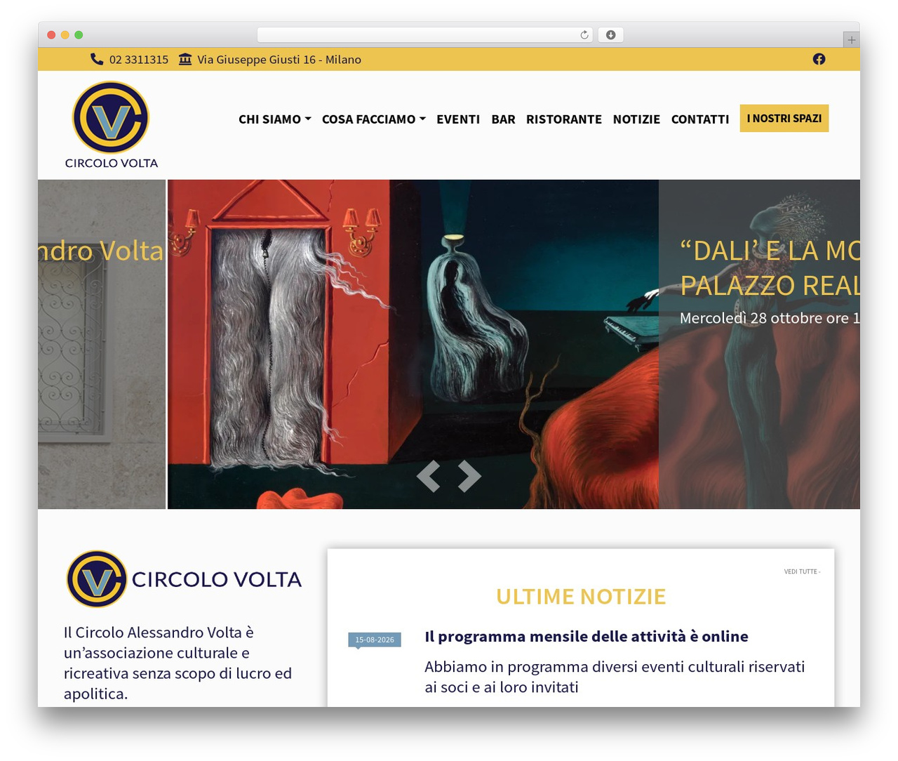 CircoloVolta WordPress theme - circolovolta.it CircoloVolta WordPress theme - circolovolta.it
