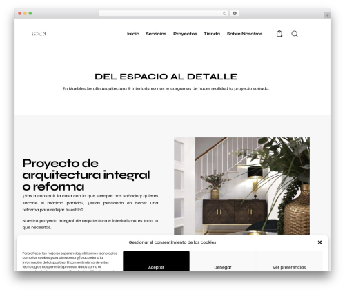 Corbesier WordPress theme - mueblesserafin.com