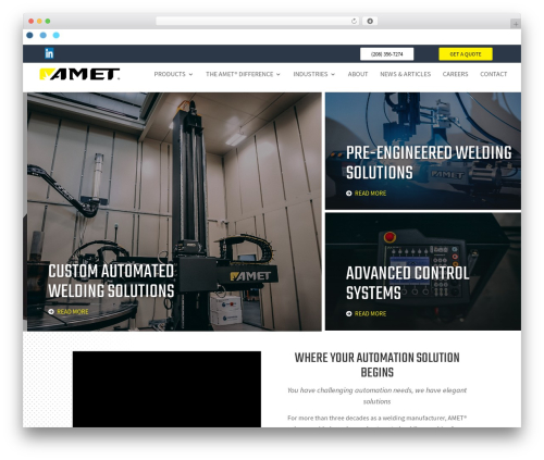 Divi best WordPress theme - ametinc.com
