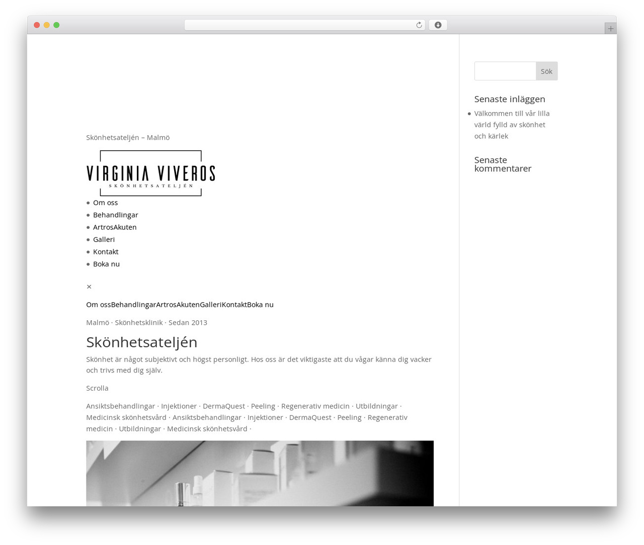 Divi WordPress theme design - skonhetsateljen.se Divi WordPress theme design - skonhetsateljen.se