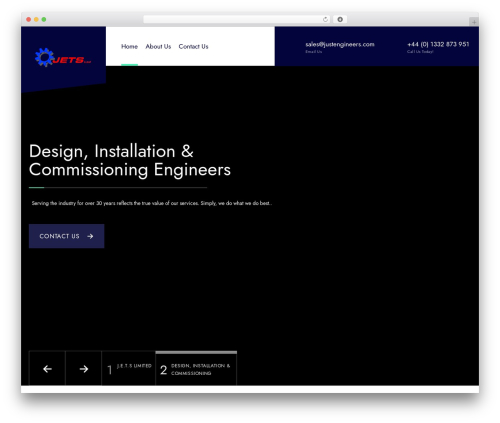 Enginery top WordPress theme - justengineers.com