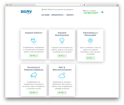 GMVTech premium WordPress theme - gmv.group