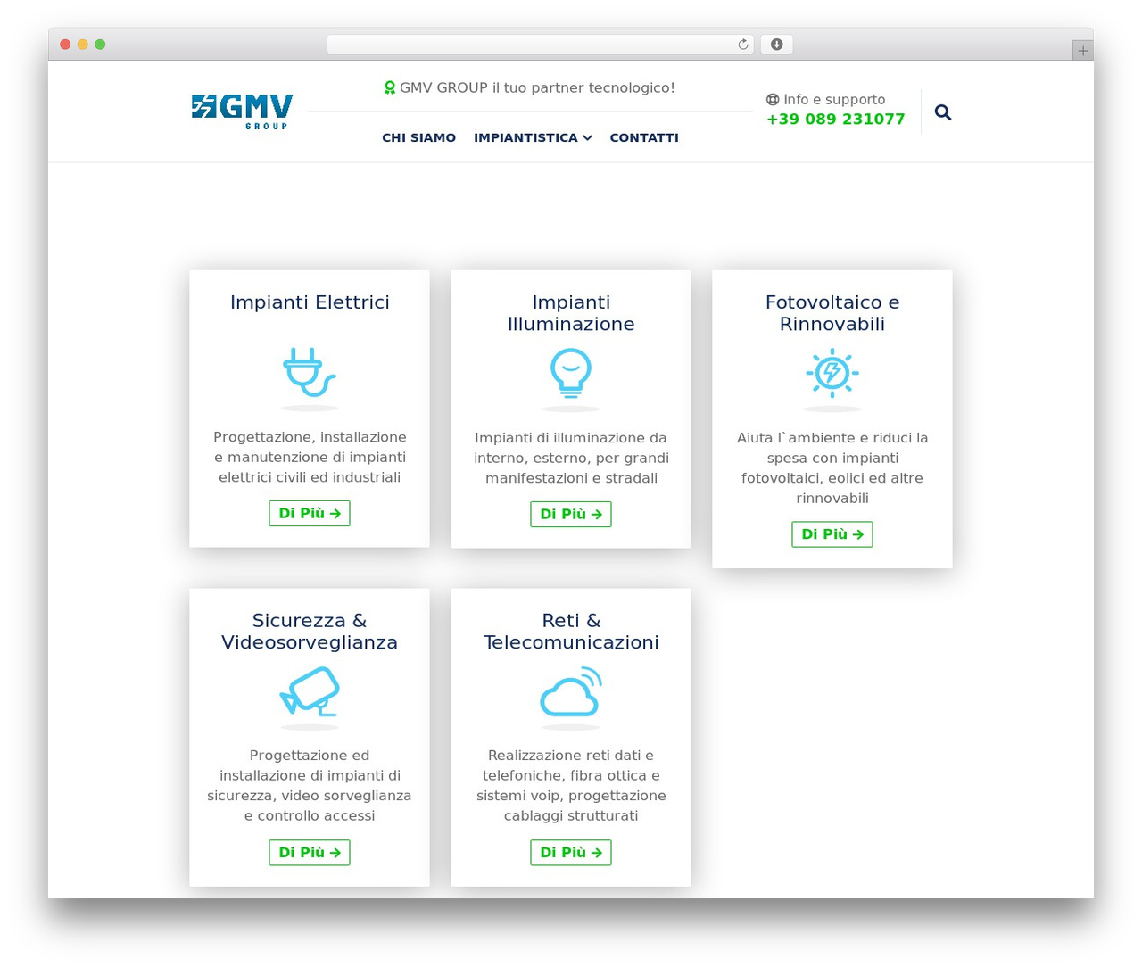 GMVTech premium WordPress theme - gmv.group