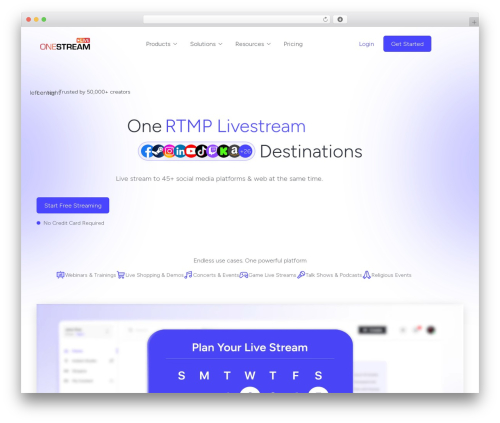 Hello Elementor premium WordPress theme - onestream.live
