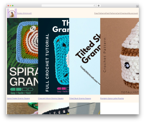 Masu WordPress theme - totallystitchcraft.com