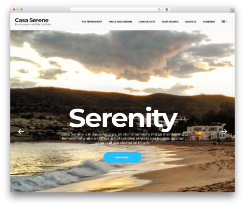 Milos WP theme - casaserene.com