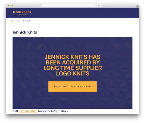 Pharmacy WordPress theme for business - jennickknits.com