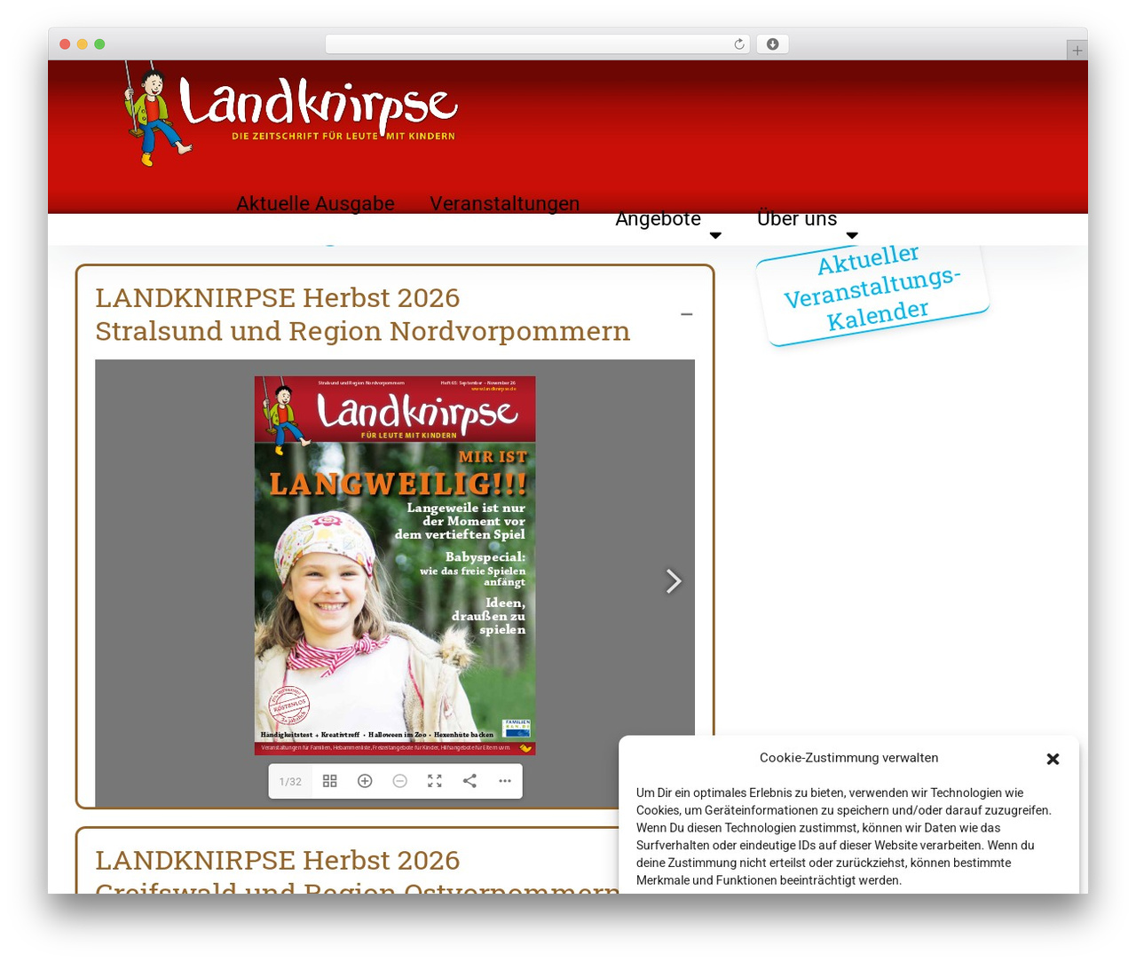 Pukeko WP theme - landknirpse.de