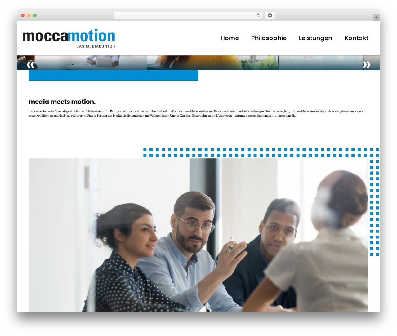 rdts theme WordPress - moccamotion.com