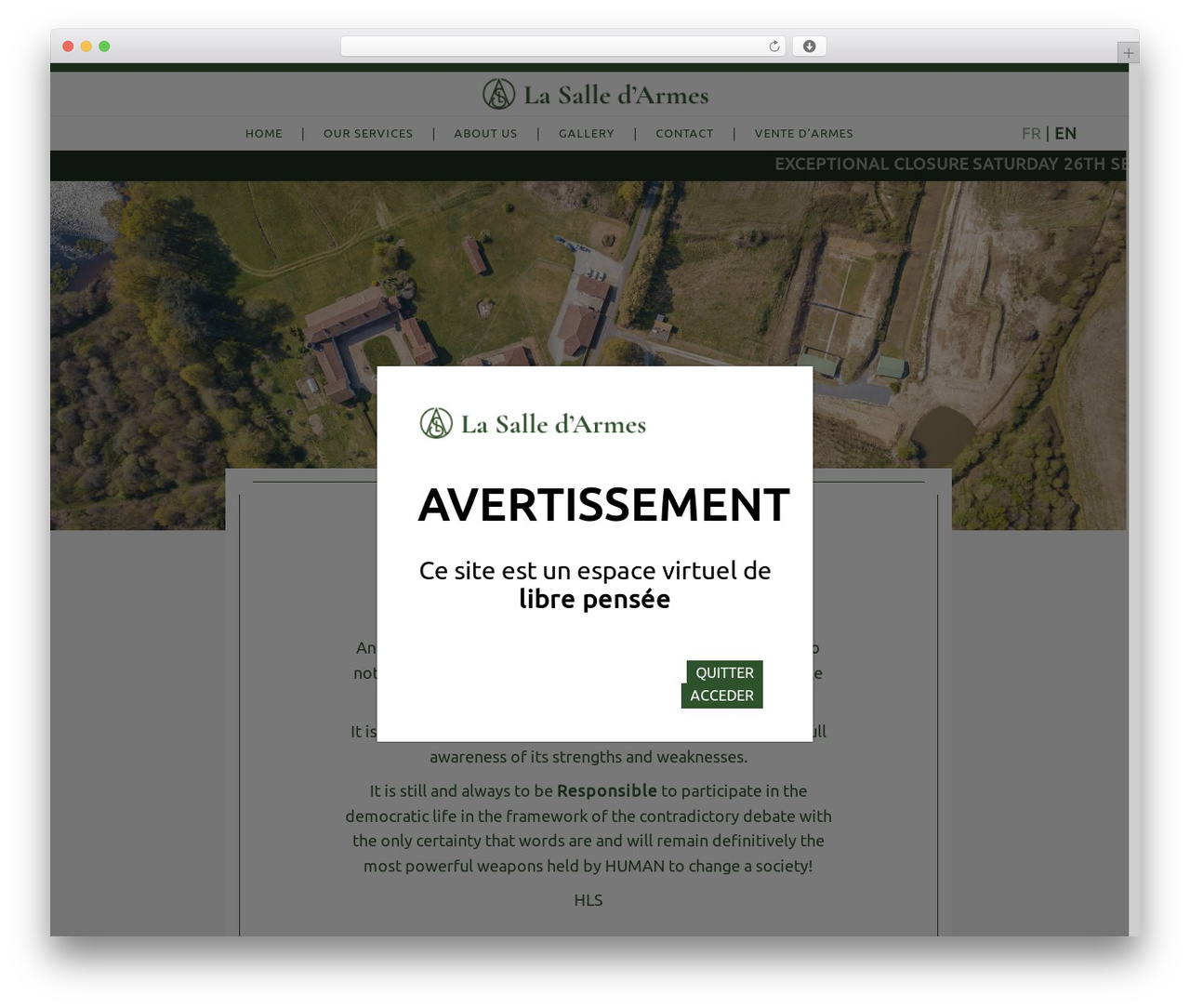 Sydney WP theme - la-salle-darmes.com