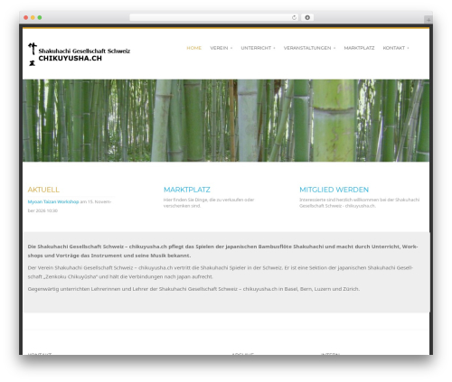 Theme WordPress Verbo - chikuyusha.ch