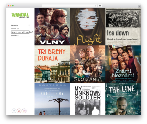 Theme WordPress Coastline - wandal.sk
