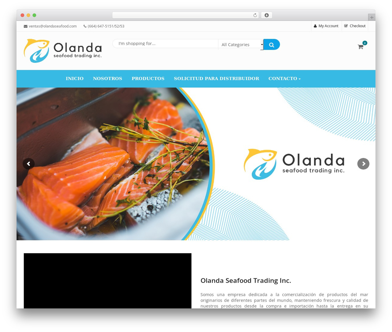 Theme WordPress EmallShop - olandaseafood.com Theme WordPress EmallShop - olandaseafood.com