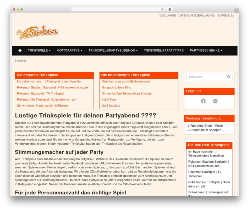 Affiliatetheme amazon WordPress plugin - vortrinken.com