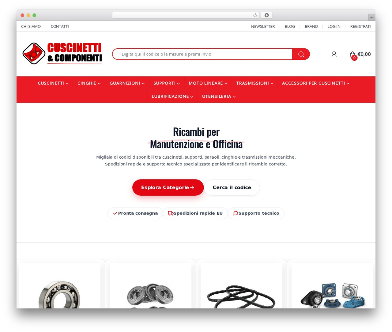 WordPress theme Electro - cuscinettiecomponenti.it WordPress theme Electro - cuscinettiecomponenti.it