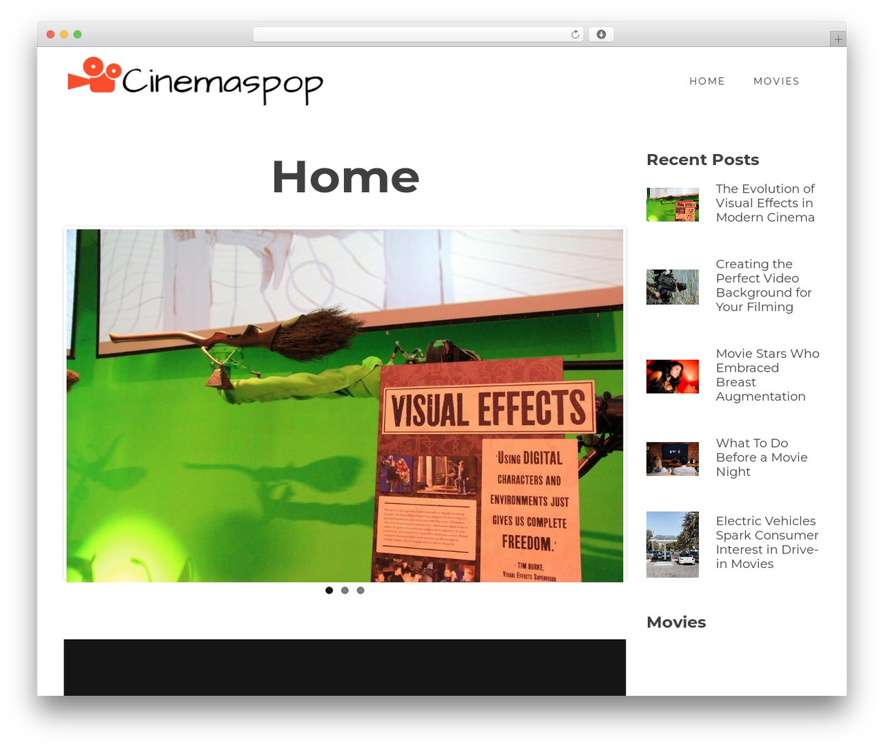 WordPress theme yith-proteo - cinemaspop.net