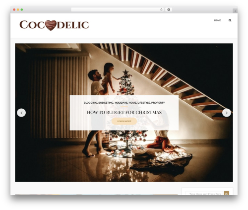 WordPress theme Bloomy - cocodelic.com WordPress theme Bloomy - cocodelic.com