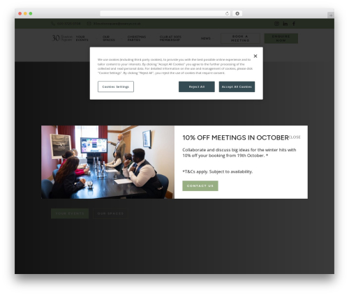 WordPress theme Chassis by Fanatic - 30eustonsquare.co.uk