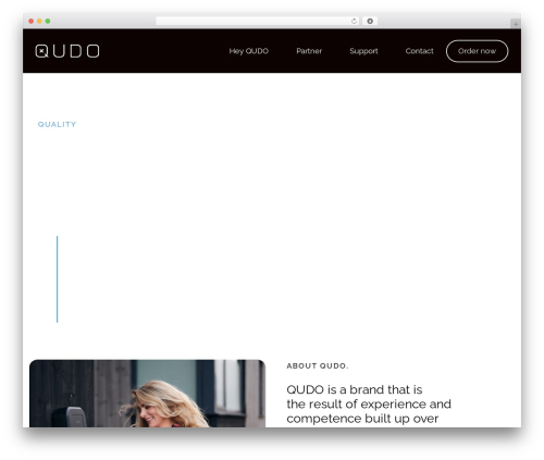 WordPress theme FWS QUDO - qudo.no