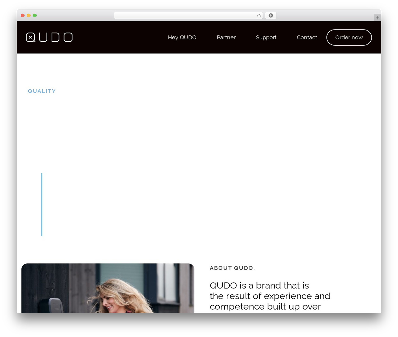 WordPress theme FWS QUDO - qudo.no