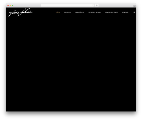WordPress theme RedArt - escultorjoaoiglesias.com
