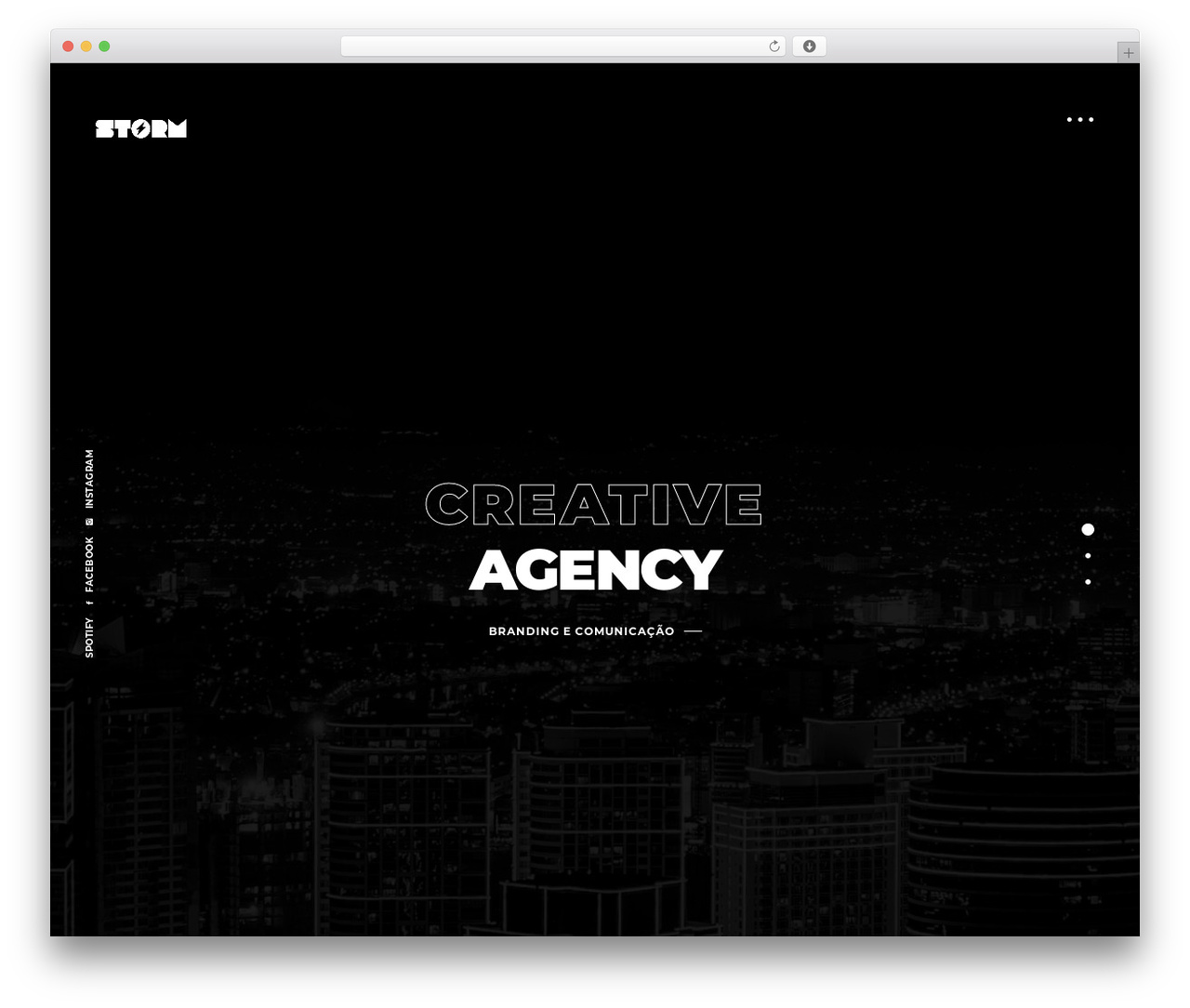 WordPress theme Storm - agenciastorm.com WordPress theme Storm - agenciastorm.com