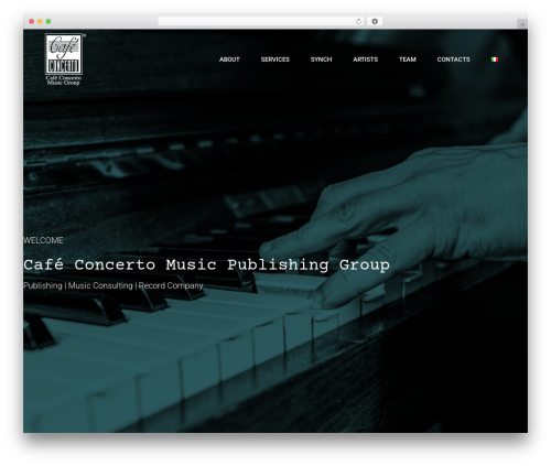 Qode music WordPress plugin - cafeconcerto.it
