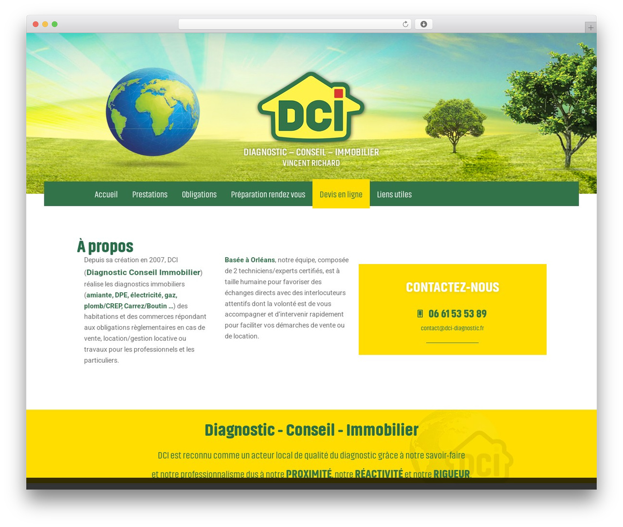 WP theme kreenoot - dci-diagnostic.fr
