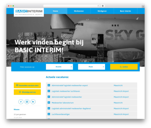 WP theme basicinterim - basicinterim.nl