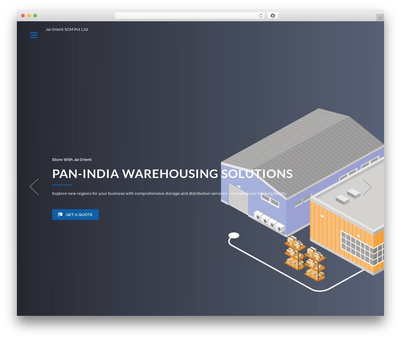 WP theme Cargo - jaiorient.com