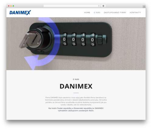 WP theme Comet WP - danimex.cz