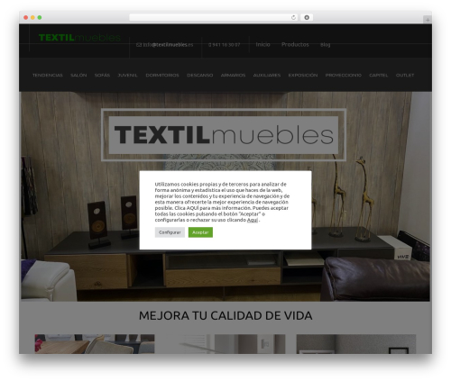 Yolo Sofani WordPress theme - textilmuebles.es