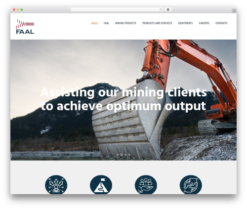 franco theme WordPress - faalinternational.com
