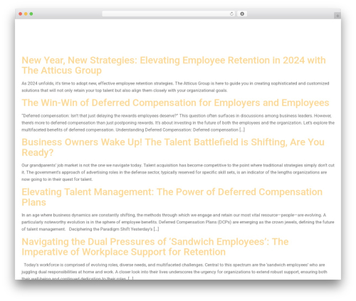 Meet the team WordPress plugin - theatticusgrp.com