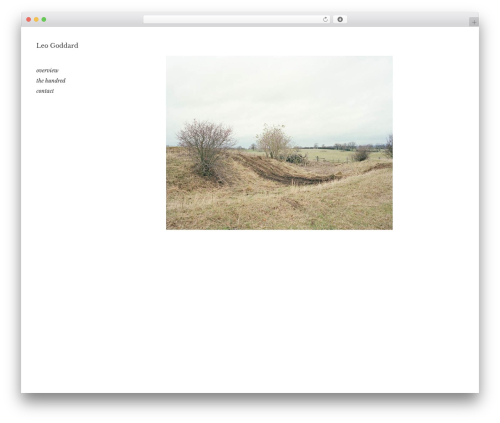 Made theme WordPress - leogoddard.com