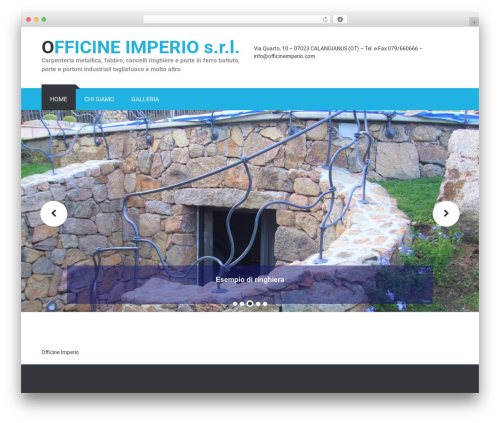 Modulus WordPress theme - officineimperio.com