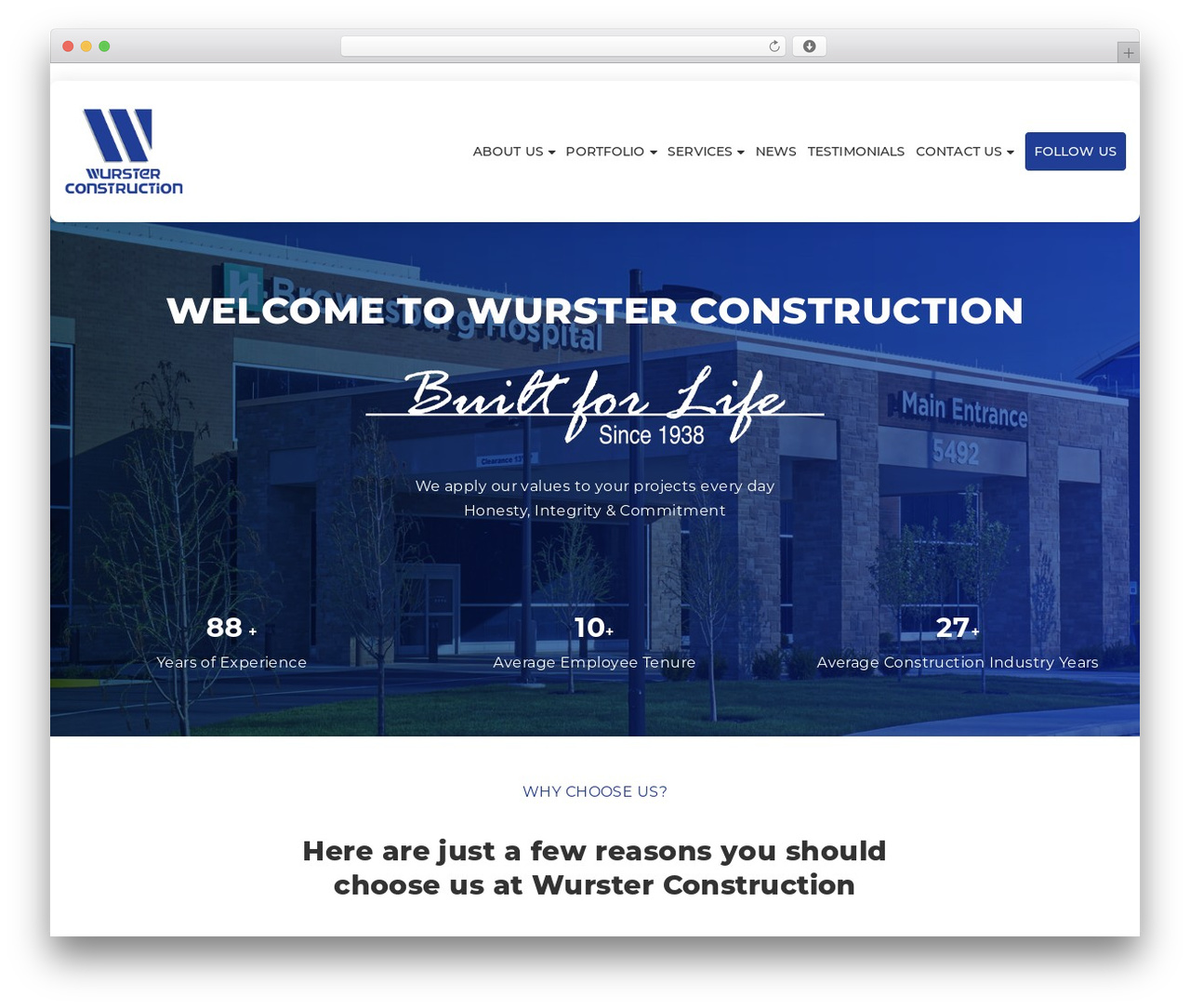 Theme WordPress G5Plus Ruby Build - wursterconstruction.com